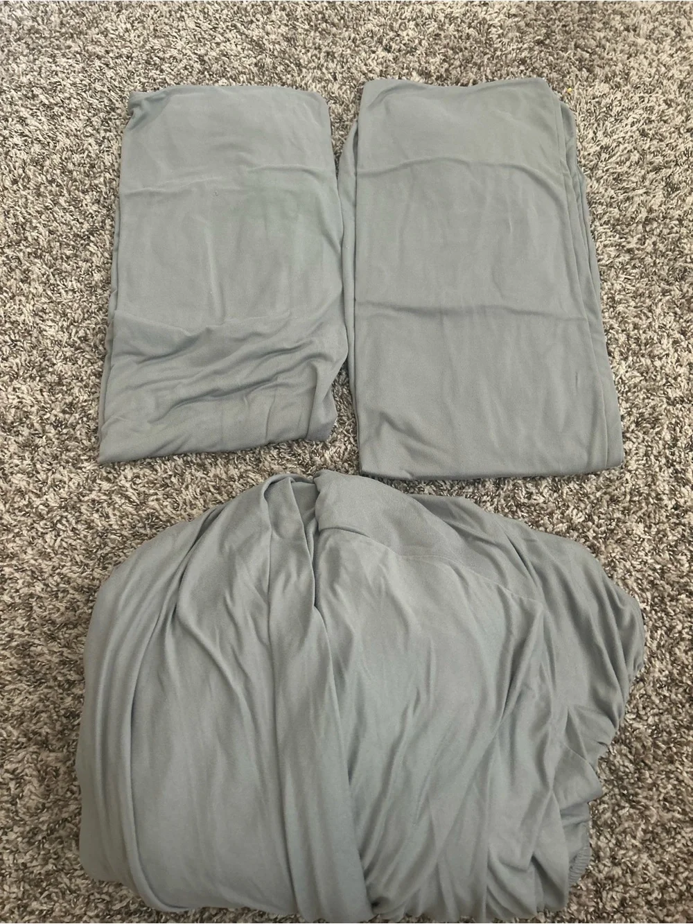King Soft Gray Jersey Sheet Set - Premium Comfort Bedding